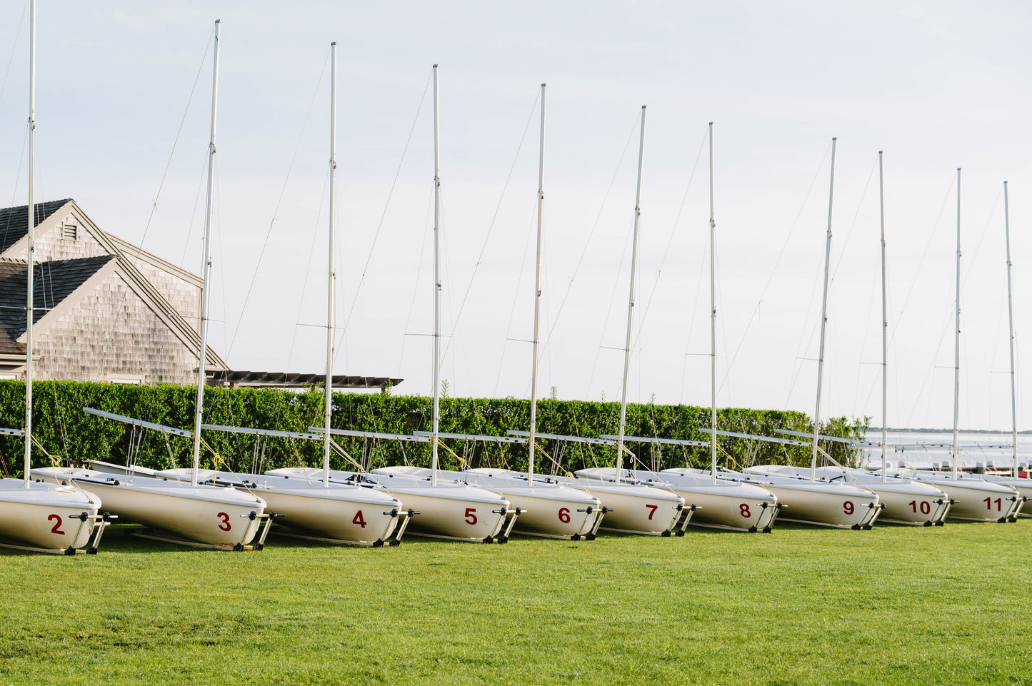 Nantucket Sailboats Photography Print | Coastal Sailing Club Wall Art | Cape Cod Beach House Decor | Nautical New England Fine Art Print