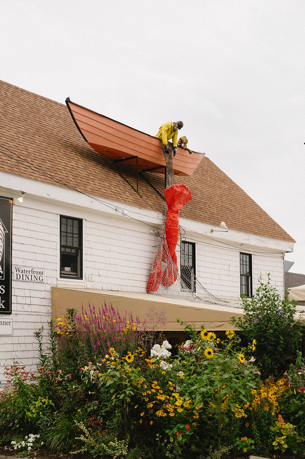 Wellfleet Lobster Shack Wall Art – Cape Cod Coastal Photography Print, Nautical Seaside Decor, New England Cottage Artwork