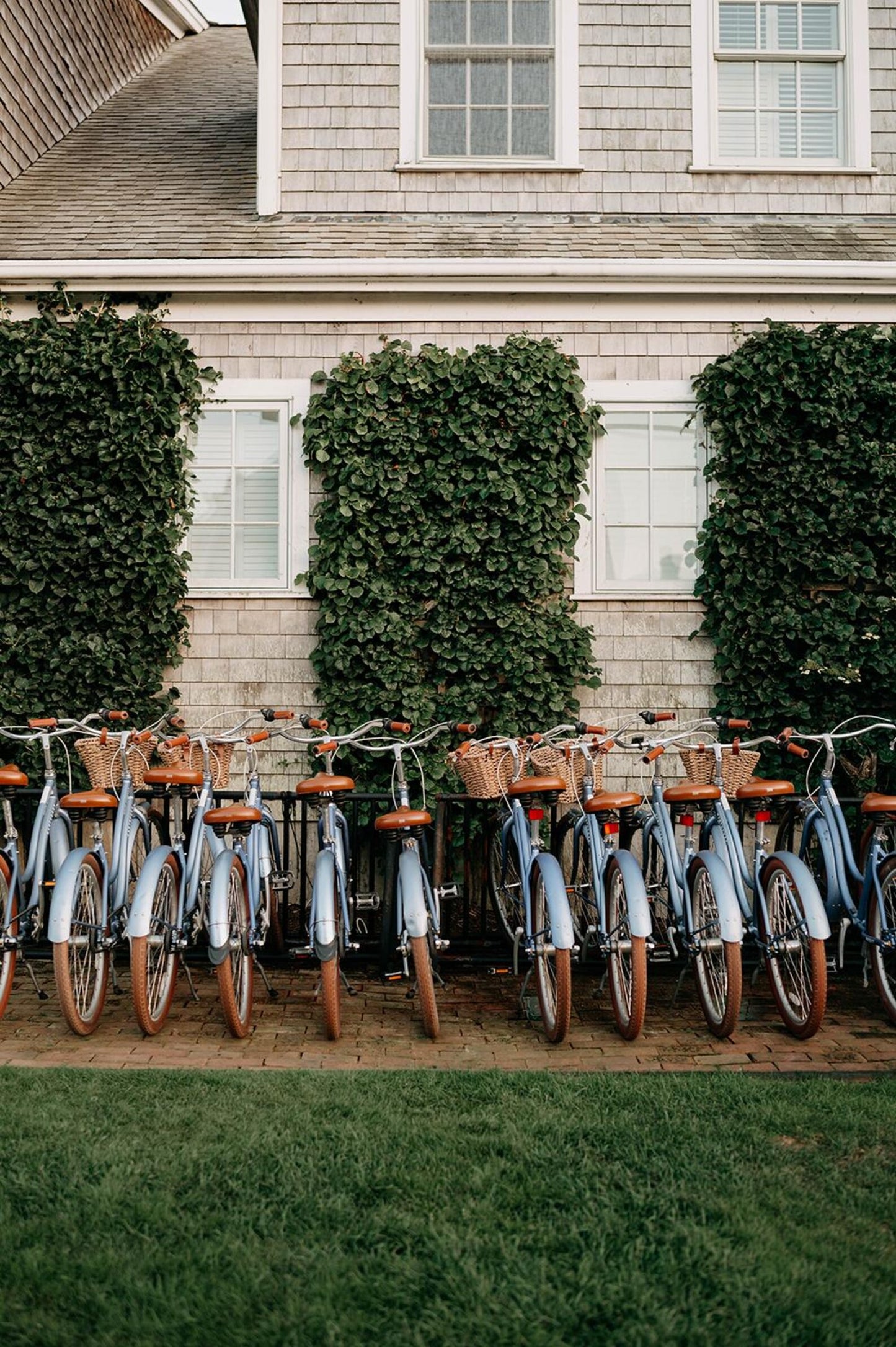 Nantucket Photography Print – Bicycle and Coastal Charm Wall Art, New England Decor, Nature-Inspired Art, Gift for Beach and Art Lovers