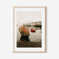 Nantucket Christmas Tree Boat Print, Coastal Holiday Wall Art, New England Winter Decor, Festive Harbor Photography, Fine Art Coastal Print