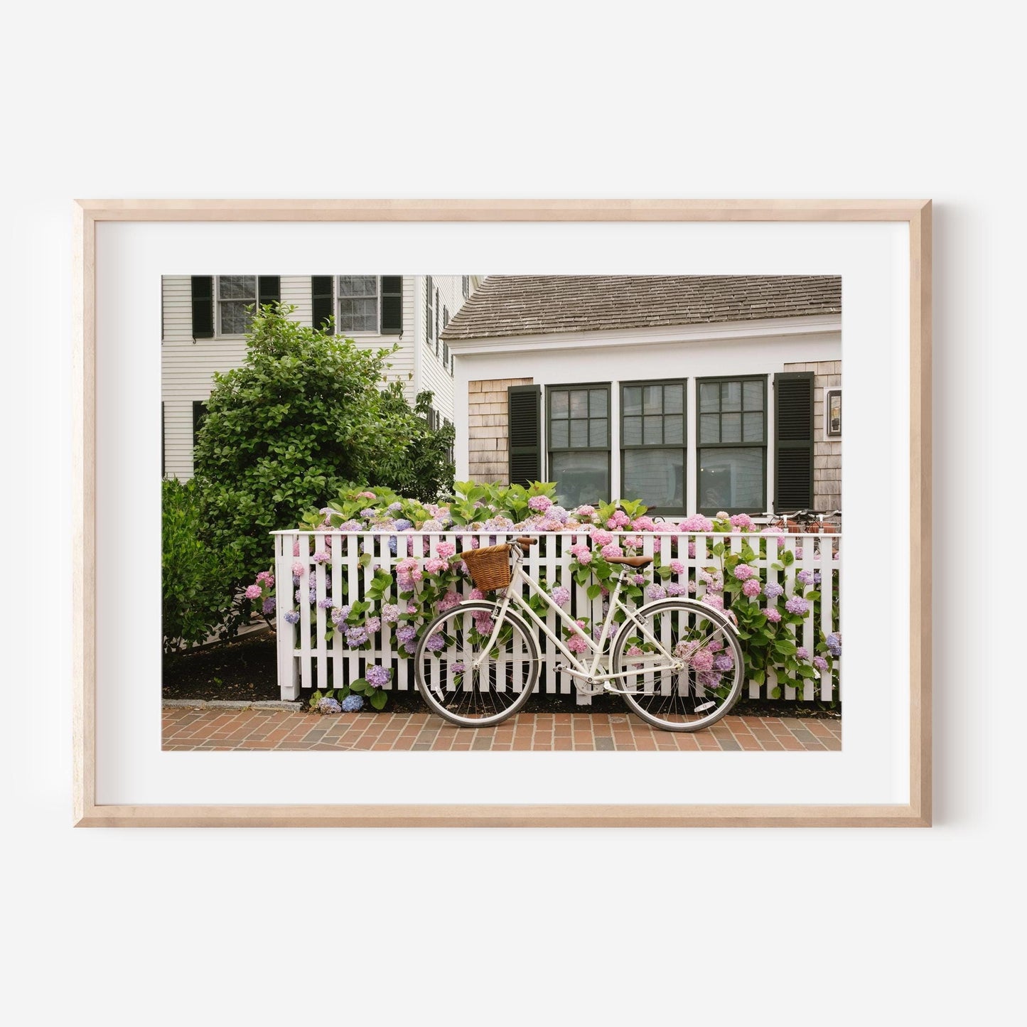 Marthas Vineyard Photography – Bicycle and Coastal Charm Wall Art, New England Decor, Nature-Inspired Print, Gift for Beach and Art Lovers