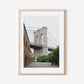 Brooklyn Bridge Print – NYC Fine Art Photography from DUMBO, New York Wall Decor, Industrial Urban Cityscape, Minimalist Home Art