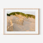 Madaket Beach Fence Print, Nantucket Coastal Wall Art, Neutral Sand Dune Photography, New England Summer Home Decor