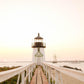 Nantucket Brant Point Lighthouse Print, Coastal Wall Art, New England Beach Photography, Nautical Home Decor, Cape Cod Ocean Print