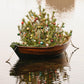 Nantucket Christmas Tree Boat Print, Coastal Holiday Wall Art, New England Winter Decor, Festive Harbor Photography, Fine Art Coastal Print