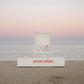 Nantucket Lifeguard Chair Print, Coastal Fine Art, Pink Sunset Beach Photography