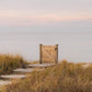 Steps Beach Nantucket Print – Coastal Wall Art, New England Beach Photography, Ocean Sunset Path, Cape Cod Fine Art Photo