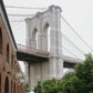 Brooklyn Bridge Print – NYC Fine Art Photography from DUMBO, New York Wall Decor, Industrial Urban Cityscape, Minimalist Home Art