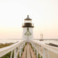 Nantucket Brant Point Lighthouse Print, Coastal Wall Art, New England Beach Photography, Nautical Home Decor, Cape Cod Ocean Print