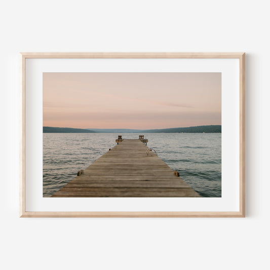 Lake House Wall Art, Coastal Grandmother Decor, Fine Art Landscape Photo, Nature-Inspired Wall Print, Cabin Decor, Serene Home Artwork