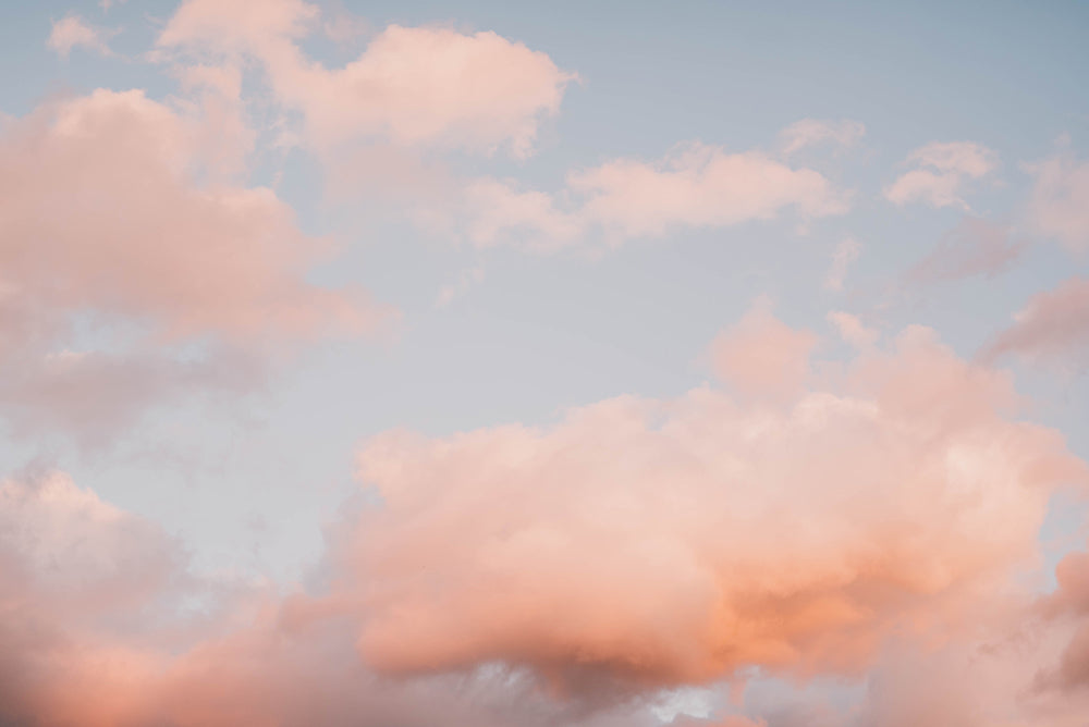 Cloud Photography, Sunset Cotton Candy Sky Print, Fine Art Landscape, Nature Wall Art, Serene Home Decor, Scenic Sky Artwork