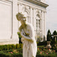 Rosecliff Newport Mansion Garden Statue Photography Print, Newport Rhode Island Estate Wall Art, Classical Sculpture Photo, Gilded Age Decor