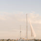 Nantucket Harbor Sailboat Print, Soft Coastal Wall Art at Sunset, Fine Art Photography by Chelsea Victoria (Copy)