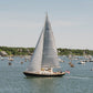 Sailboat in Edgartown Harbor, Martha’s Vineyard Coastal Wall Art Print
