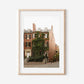 Fine Art Boston Photo – Vine-Covered House Wall Art, New England Decor, Nature-Inspired Print, Cityscape Photography, Gift for Art Lovers