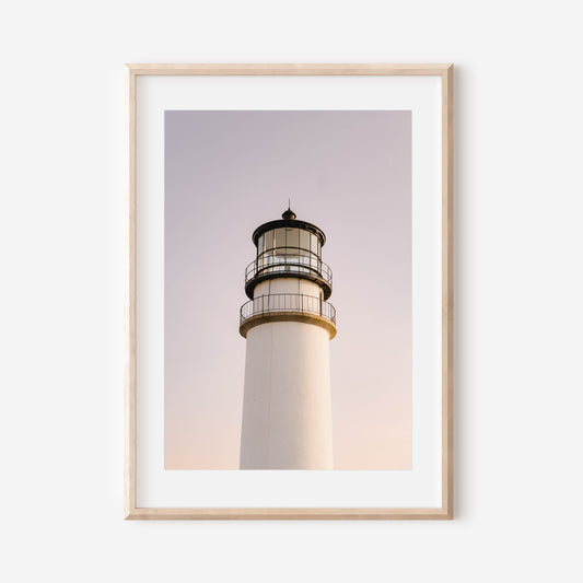 Highland Lighthouse Print, Cape Cod Coastal Wall Art, Nautical Lighthouse Photography, Seaside Home Decor