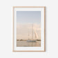 Nantucket Harbor Sailboat Print, Soft Coastal Wall Art at Sunset, Fine Art Photography by Chelsea Victoria (Copy)