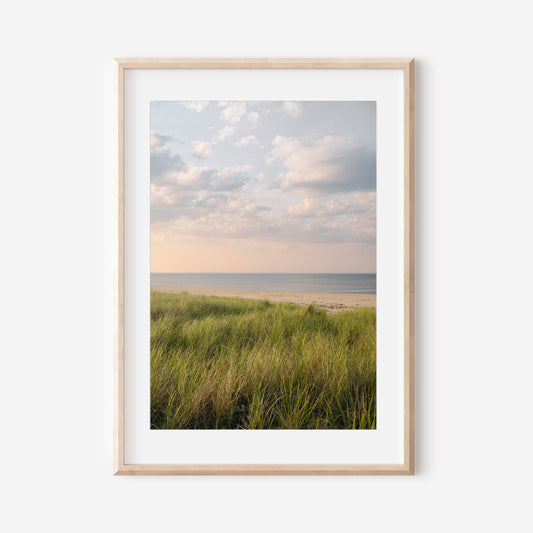 Cape Cod Beach Print, Coastal Wall Art, Ocean Photography, Seaside Dunes Artwork, Summer Shoreline Decor (Copy)