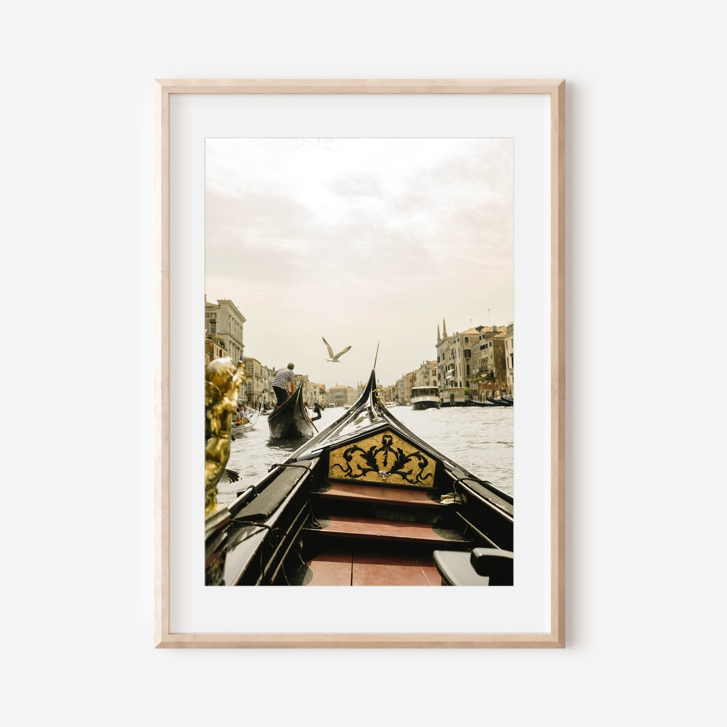 Venice Gondola Photography Print, Grand Canal Wall Art, Italy Travel Print, Europe Fine Art Photography, Romantic Venice Print, Italian Home Decor