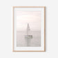 Three Sailboats at Sea Nantucket Coastal Wall Art, Nautical Photography Print, Ocean Decor, Sailboat Artwork, New England Seascape