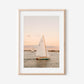 Sunset Sailboat Wall Print, Coastal Nautical Photography,Newport Harbor Ocean Print, Sailboat Home Decor, Seaside Fine Art, Newport RI Photo