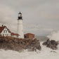 Portland Maine Art, Portland Head Light Print, Coastal Wall Art, Lighthouse Photo, New England Photography, Nautical Decor, Ocean Artwork